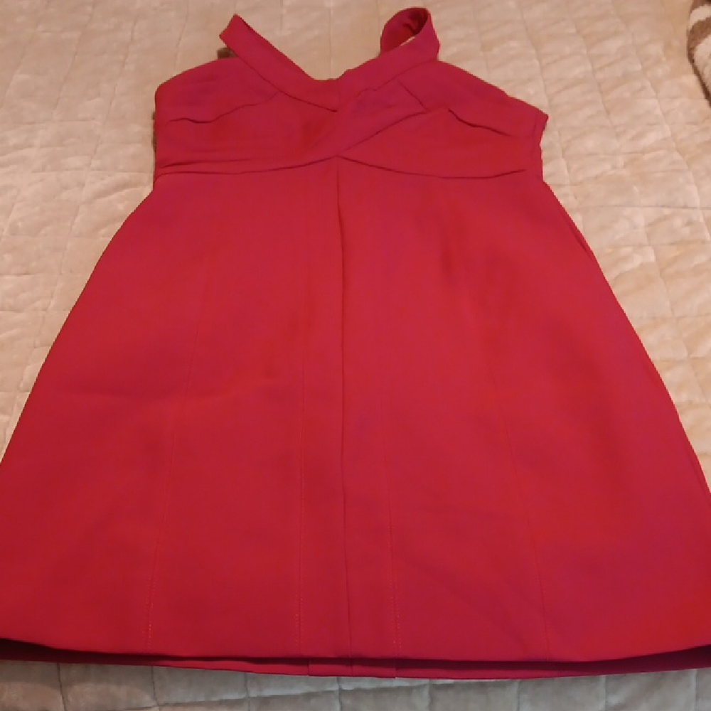 Chic Pink Sleeveless Dress
